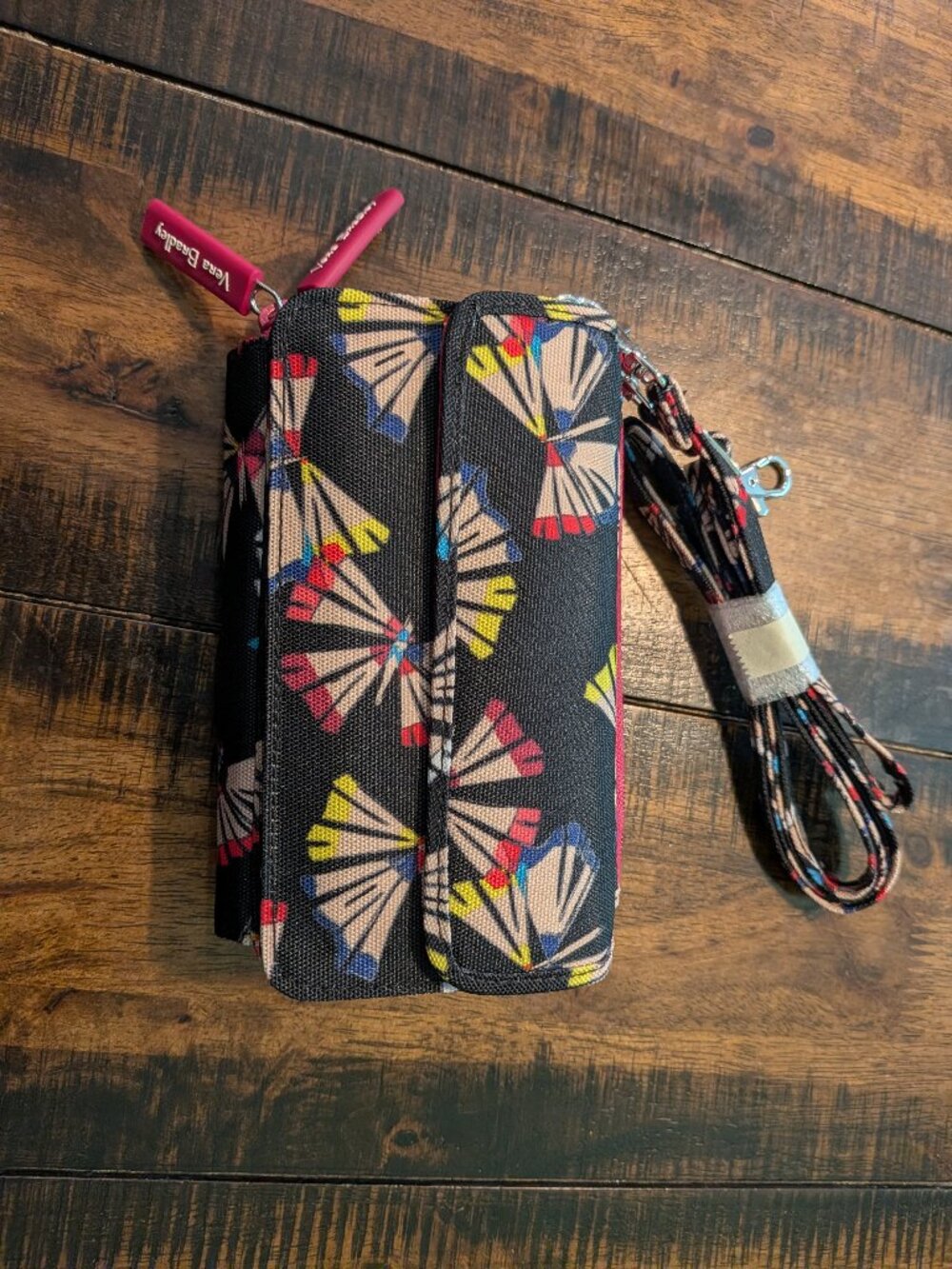 Vera Bradley "Art Butterflies" All in One Crossbody